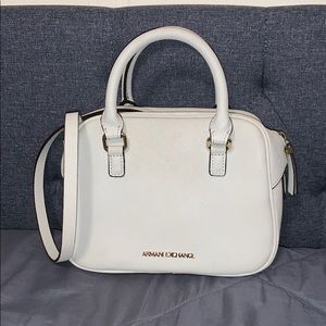 Armani Exchange Ivory Crossbody